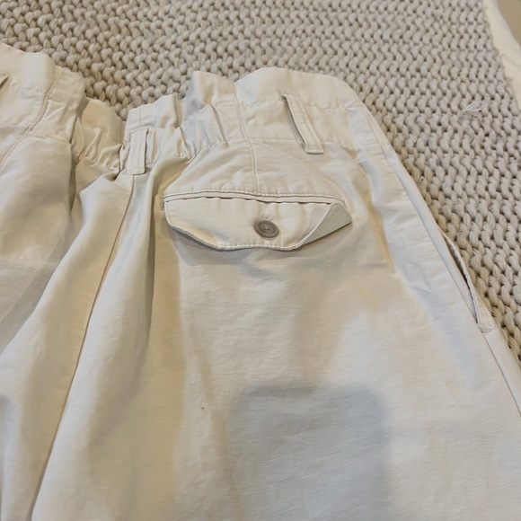 Banana Republic high waist trench pants, Crème - Picture 5 of 10